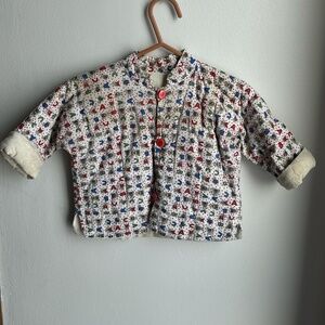 vintage baby quilted jacket 9-12m